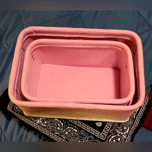 Pink Storage Bins - Picture 11 of 11